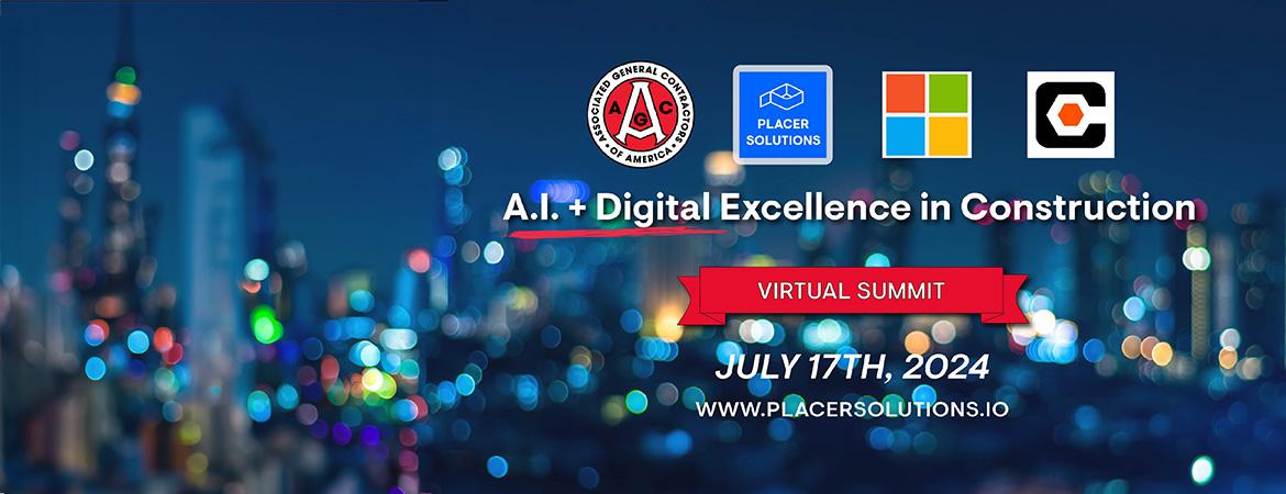 A.I. + Digital Excellence in Construction Virtual Summit